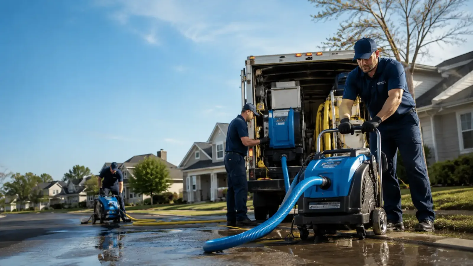 Flood Damage Cleanup in Mcbrides, MI